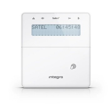 INT-KLFR-W Manipulator LCD z czytn. zbliż. biały