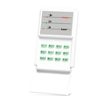 INT-S-GR Klawiatura strefowa (typ I; zielone podś)