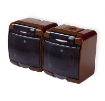 JUNIOR brąz Gn.podw. IP54 4GHE-2d kl.dymna KARLIK