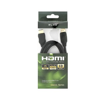 Kabel HDMI-HDMI 1,5m BLOW 049579 / 049463