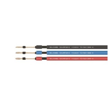 Kabel solarny H1Z2Z2-K 1x6 czarny 1kV HELU odcinek