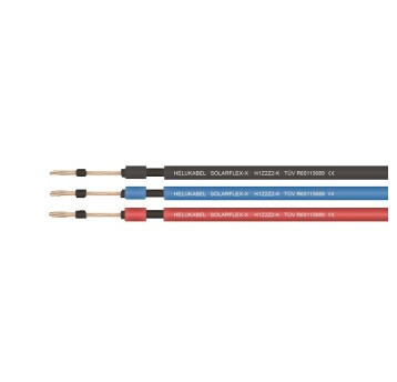 Kabel solarny H1Z2Z2-K 1x6 czerw. 1kV HELU odcinek