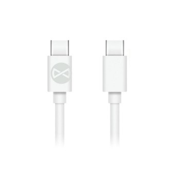 Kabel USB-C / USB-C 1m 3A biały FOREVER 900180