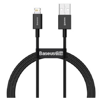 Kabel USB-Iphone 1m 2,4A czarny CALYS-A01 BASEUS