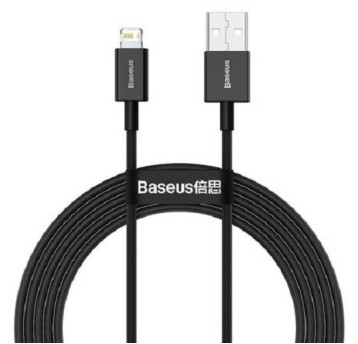 Kabel USB-Iphone 2m 2,4A czarny CALYS-C01 BASEUS