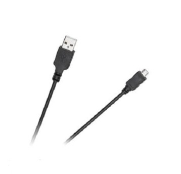 Kabel USB-microUSB 1,8m czarny KPO3962-1.8