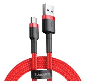 Kabel USB/USB-C 1m 3A czerwony CATKLF-B09 BASEUS