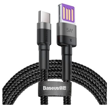 Kabel USB/USB-C 1m 5A szary CATKLF-PG1 BASEUS