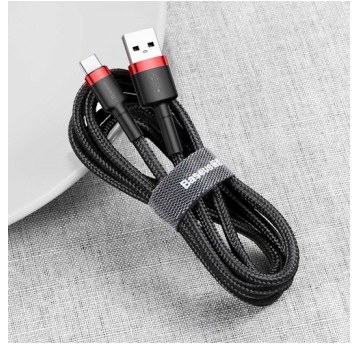 Kabel USB/USB-C 2m 2A czarny CATKLF-C91 BASEUS