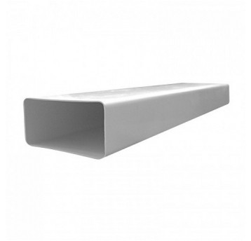 Kanał płaski 110x55mm 1m D/P biały DOSPEL 510402