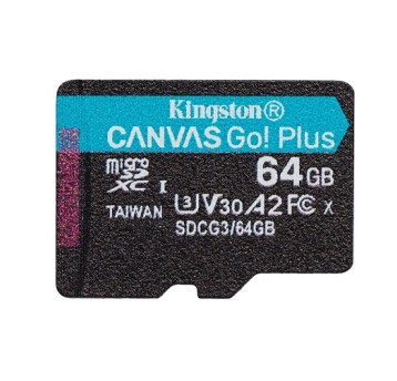 Karta 64GB microSDXC 170MB/s + adapt. KINGSTON