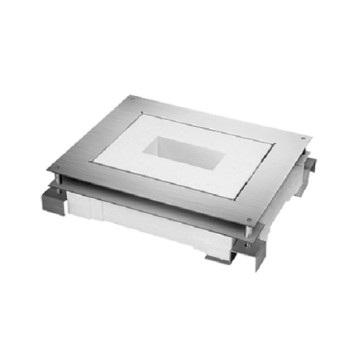 Kaseta do wylewki z metalu GFB prostokąt. 70x100mm