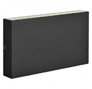 Kinkiet CHICAGO LED 11W czarny 2x450lm IP44 SANICO