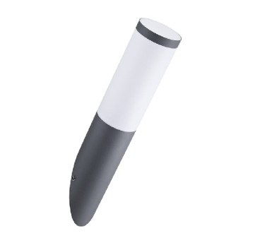 Kinkiet ogrodowy OSLO szary skośna E27 POLUX