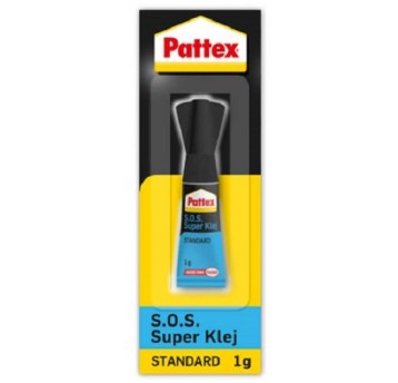 Klej PATTEX S.O.S. Super Klej Standard 1g (B12)