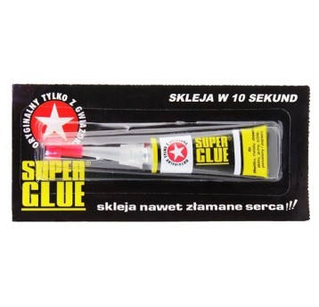 Klej SUPER GLUE 2g B1-blister Oryginalny (1szt)