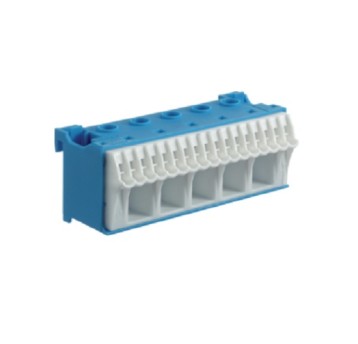 KN22N Blok samozacisków QC niebieski HAGER