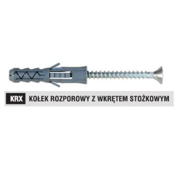 Kołek KRX 10 (5x60) WM 100szt 402558