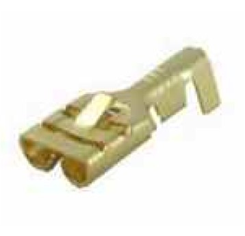 Konektor J-6,3 z zaczepem żeński KJ41 /100szt/