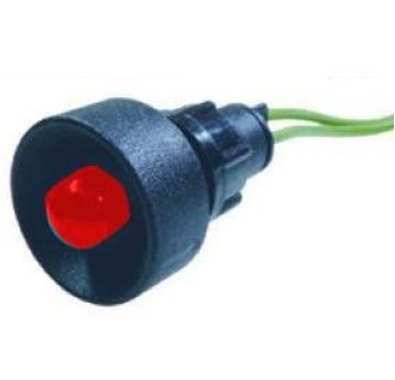 Kontrolka LED 230V fi10mm czerwona Klp10R/230V