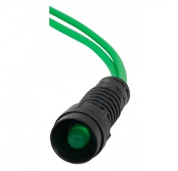 Kontrolka LED 24V fi5mm zielona F4.0062 F-ELEKTRO