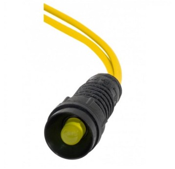 Kontrolka LED 24V fi5mm żółta F4.0063 F-ELEKTRO