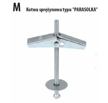 Kotwa PARASOLKA M4x50 WM 2szt blister 491118