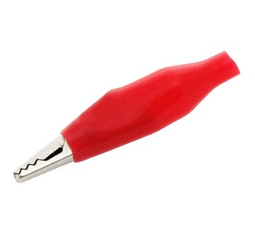 Krokodylek mały w izolacji 28mm czerwony 96-701