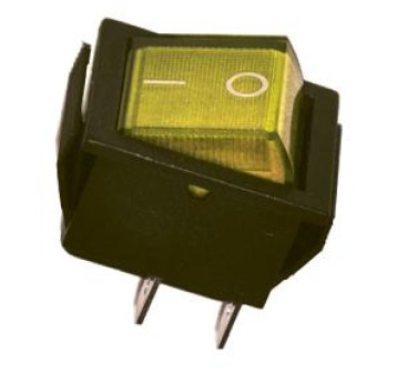Łącznik IRS-201-1A żółty 15A 250V do wbudow.