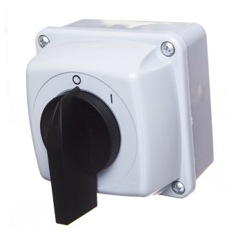 Łącznik ŁUK E16-13 16A (0-1) w obud.IP65 ELEKTROM