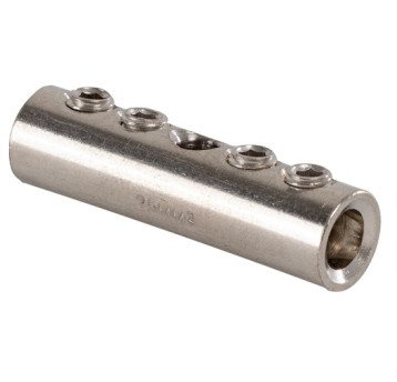 Łącznik rurkowy ze ze śrubami CU 6mm2 THCS6 TRACON