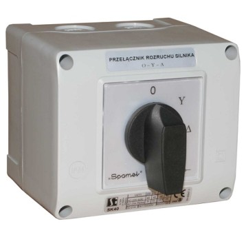 Łącznik SK40-2.8211\OB14ZC ż/cz 0-1 40A 3P SPAMEL