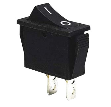 Łącznik TES-13 0-1 czarny 6A 250V do wbud. TRACON
