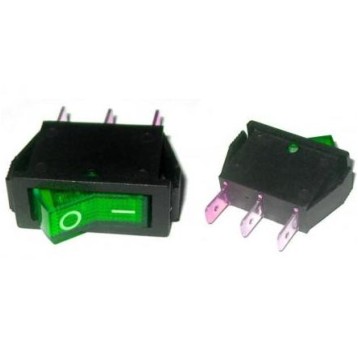 Łącznik wąski IRS-101-1B ziel. do wbud.16A 230V AC