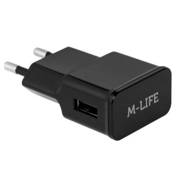 Ładowarka 230V - gn. USB 1A M-LIFE GSM0980
