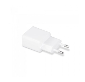 Ładowarka 230V - gn. USB 2,1A płaska biała MXTC-01