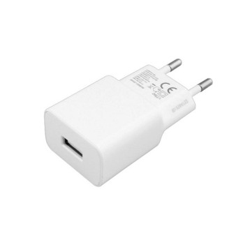 Ładowarka 230V - gn. USB 2,4A płaska biała SETTY