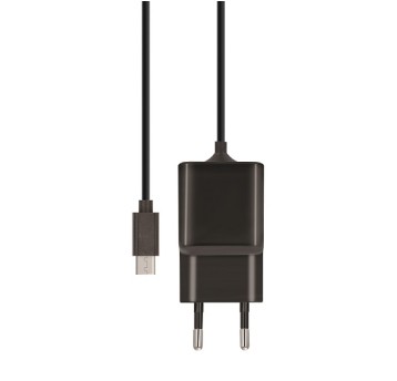 Ładowarka 230V MicroUSB 2,1A czarna MAXLIFE 796226