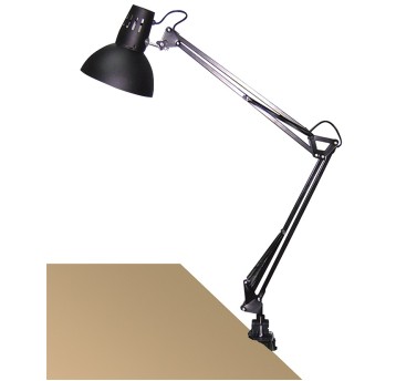 Lampa kreślarska czarna E27 4215 ARNO RABALUX