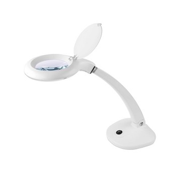Lampa z lupą LED 3D+12D 6W REBEL NAR0298-2