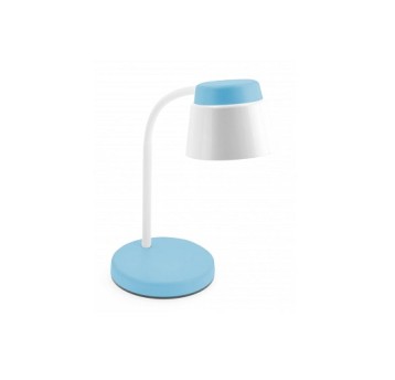 Lampka biurkowa LED HELIN 6W niebieska GTV 346507