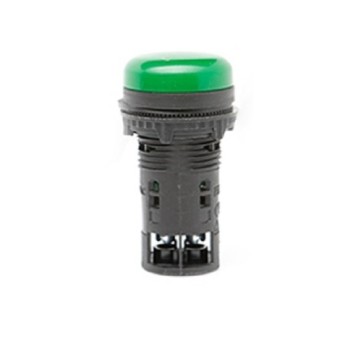 Lampka fi22 240V LED zielona ELPI-240A-G ETI