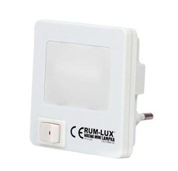 Lampka LN-03 LED kwadrat biała 1W RUMLUX