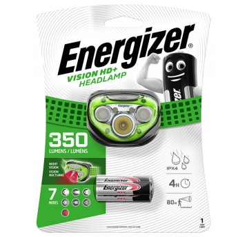 Latarka czołowa bat. ENERGIZER VISION HD PLUS
