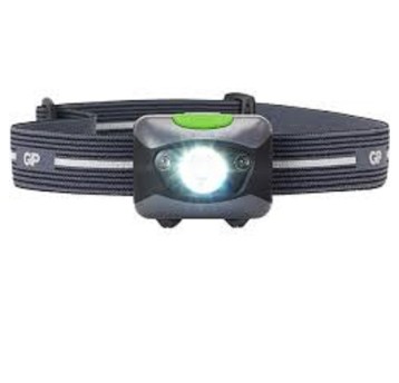 Latarka czołowa bat. GP XPLOR PH14 + 3xAAA czarna