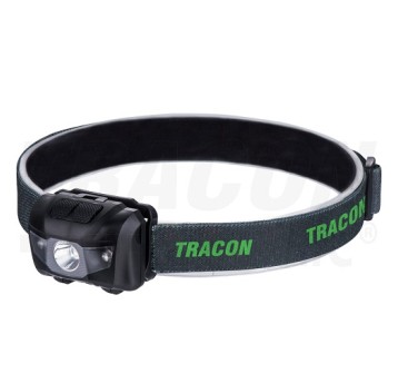 Latarka czołowa bat. TRACON LED 3W 3xAAA HL120E