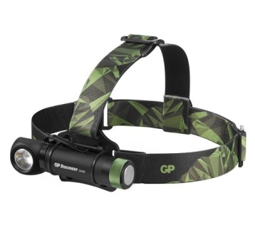 Latarka czołowa ład. GP DISCOVERY CHR35 600lm