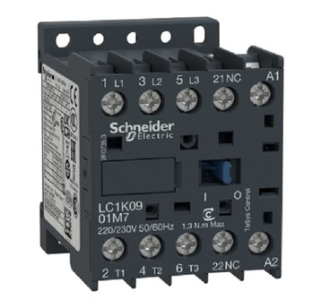 LC1K0901P7 stycznik 230V AC3 9A 1NZ SCHNEIDER