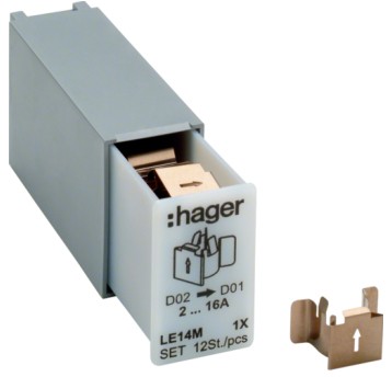 LE14M Redukcja D02/D01 do L7xM (12szt) HAGER
