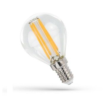 LED E14 kulka 4W COG 230V 510lm NW przez 564893